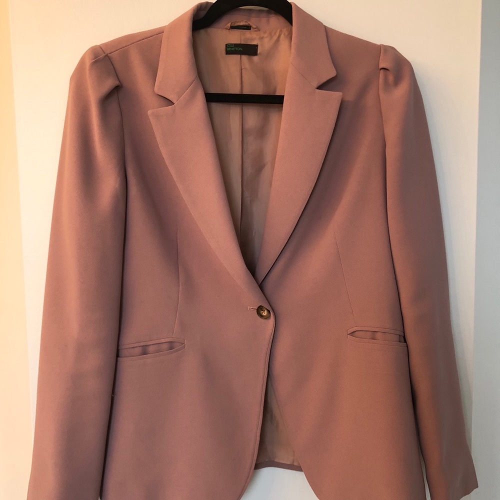 United Colors of Benetton Rose Blazer - Size 10